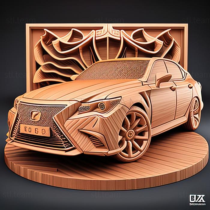 3D модель Lexus LS (STL)